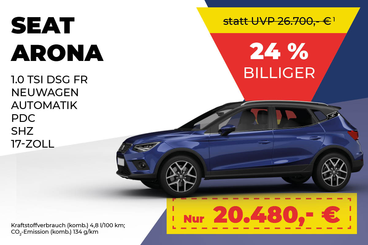 Seat Arona EU-Neuwagen | Angebot bei Meyer Automobile GmbH & Co. KG